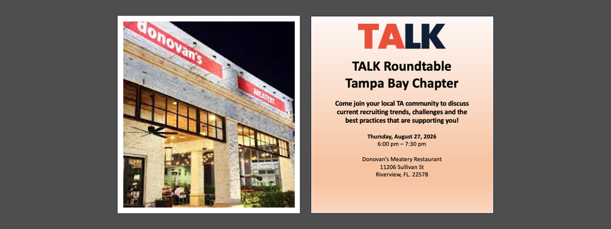 TALK Roundtable (Tampa Bay Chapter)